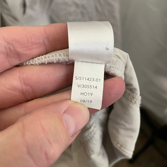 Athleta cold front hybrid Cream Quilted Jacket | size XL - Picture 10 of 11